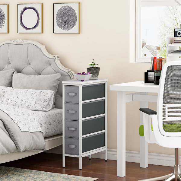 The Twillery Co.® Marcello Narrow 4 Drawer Storage Chest & Reviews